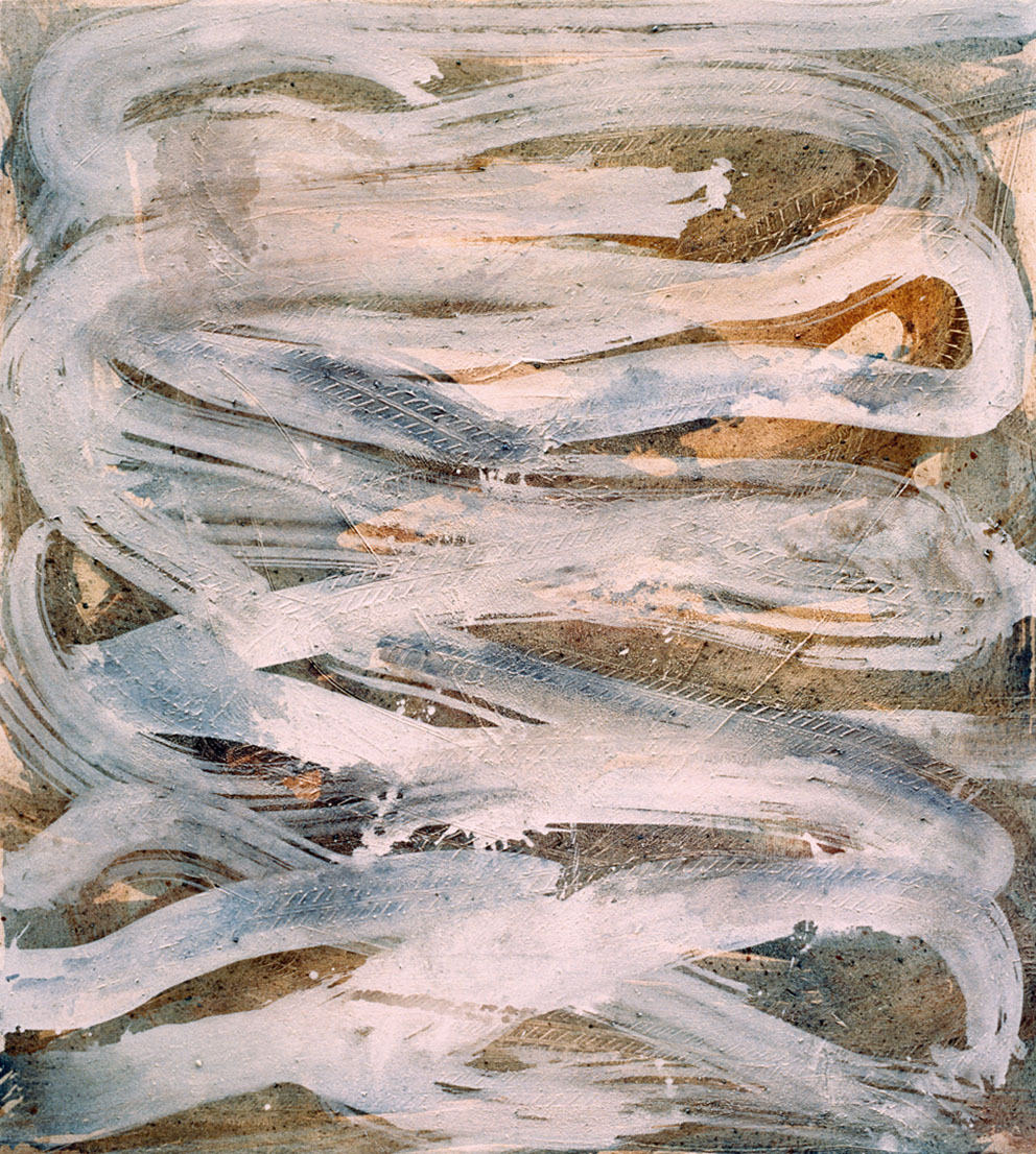 Rencontres, 1996. Acrílico / Tela, 200 x 180 cm.